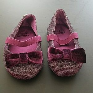 Stuart Weitzman Baby Kayla infant girl flats